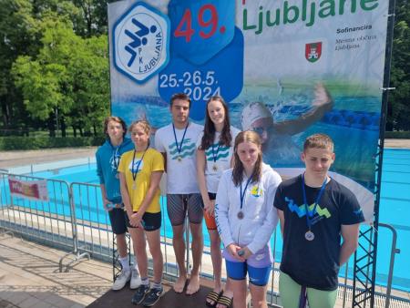 Calcitovi plavalci osvojili medalje v Ljubljani in Krškem (11)